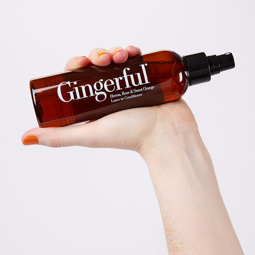 Redhead Shine-Boosting Henna, Rose & Sweet Orange Leave-In Conditioner