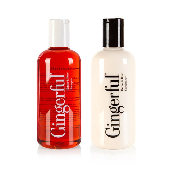 Redhead Colour - Enhancing Henna & Rose Shampoo + Conditioner - Gingerful